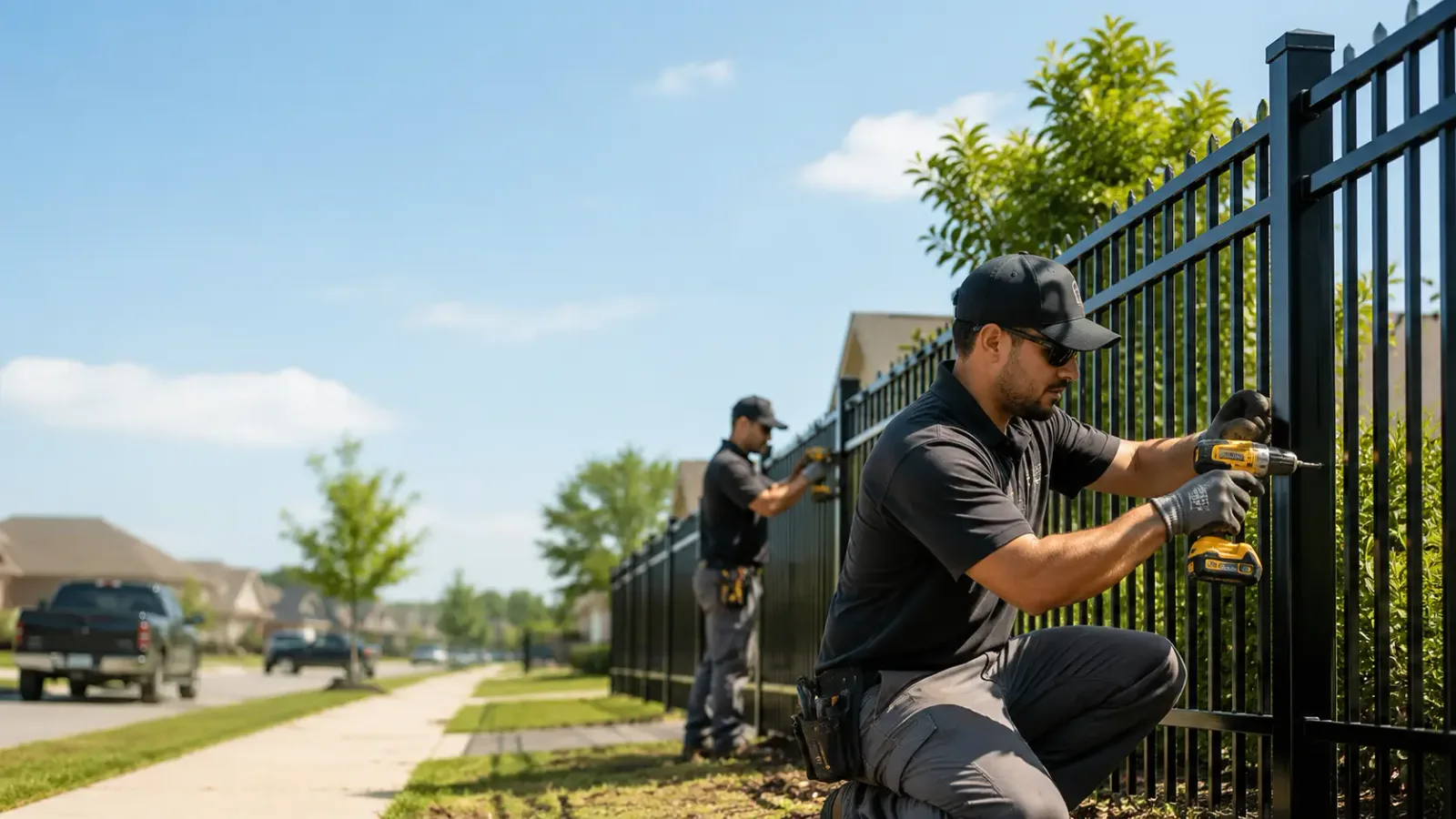 Metal Fence Installation in Sidman, PA